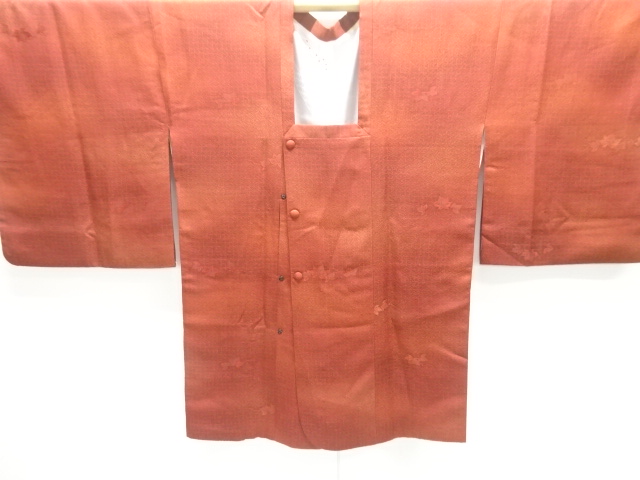 JAPANESE MICHIYUKI COAT / WOVEN  IVY LEAVES